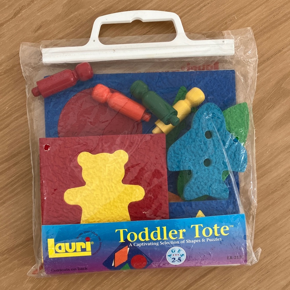 Lauri Crepe Rubber Toddler Tote